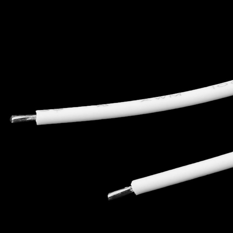 bnafes Recessed Security Alarm Contacts Door Window Sensor Magnetic Reed Switch White 4Pcs - Image 2